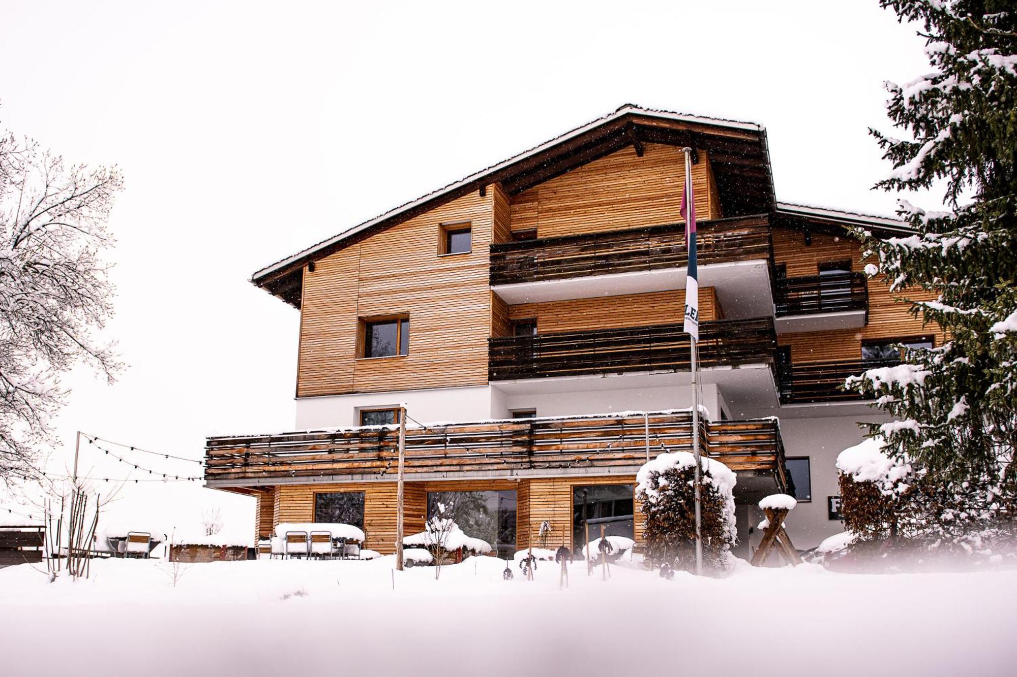 Flem Mountain Lodge Flims Buitenkant foto
