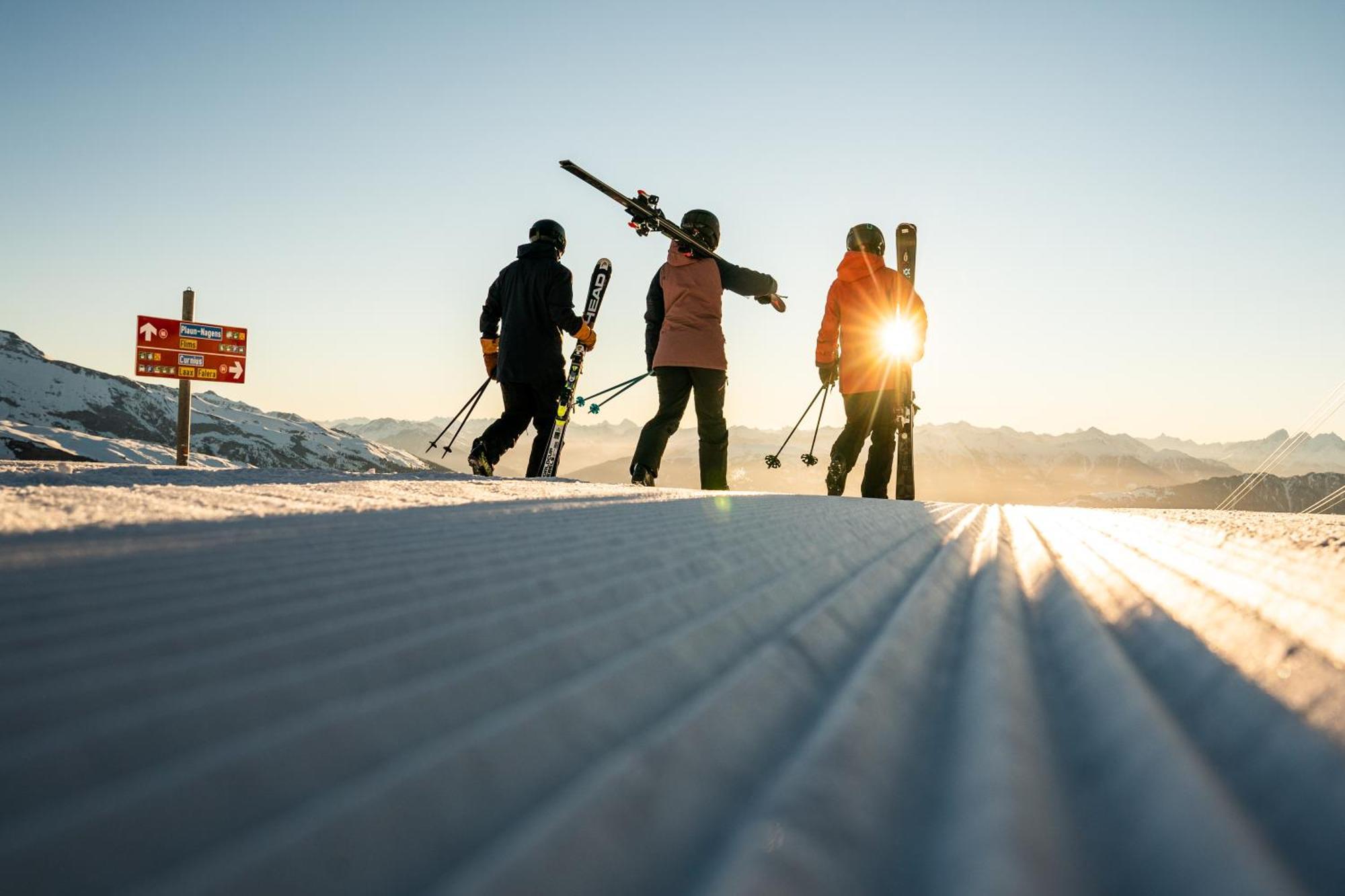 Flem Mountain Lodge Flims Buitenkant foto